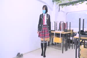 抖音淫钰儿高校制服裸舞  背景图片