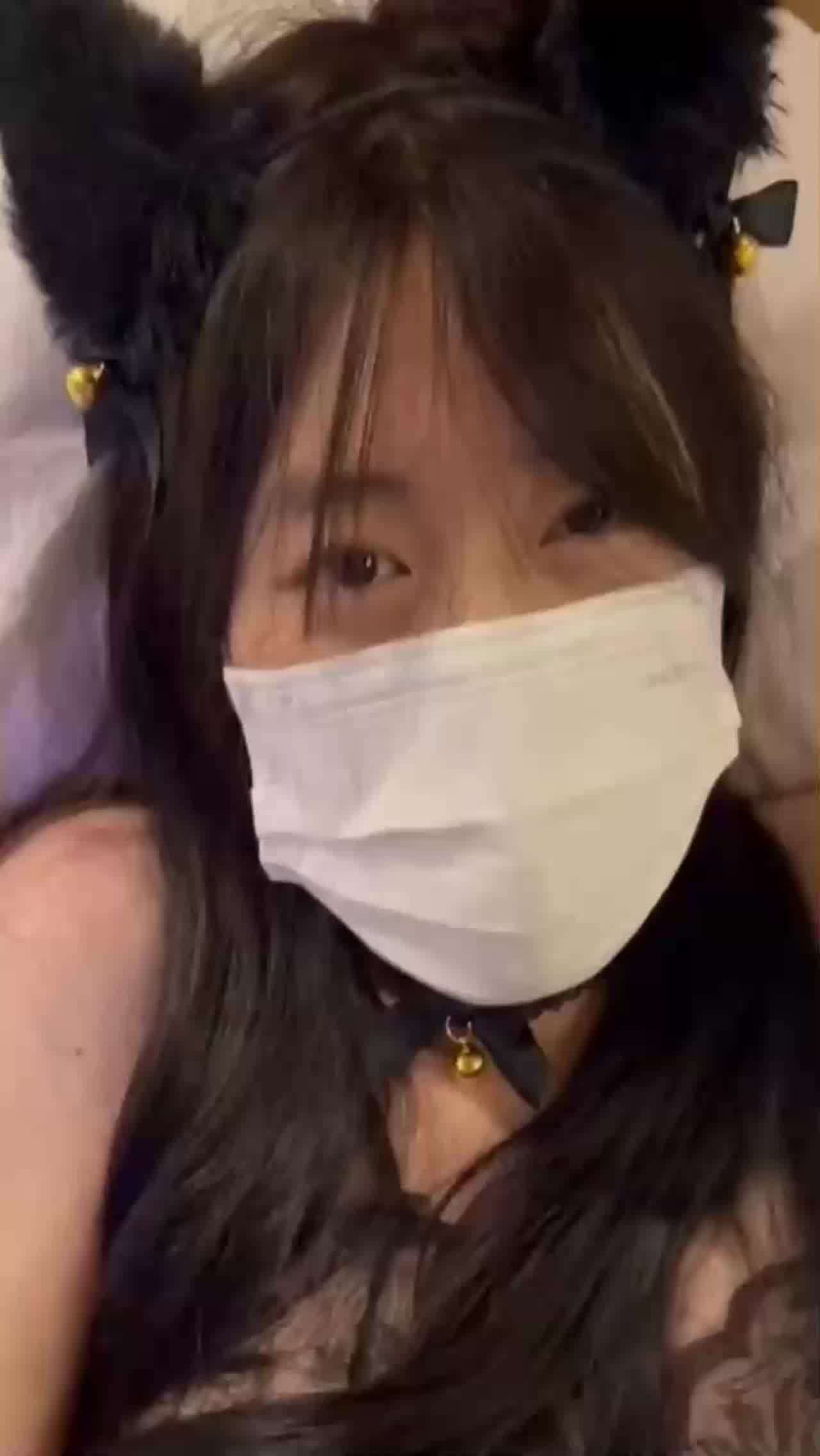  什么是猫系淫娃？ 山西职业大学杨羽桐被曝光在发情期褪去高冷转变为淫娃 的剧照9