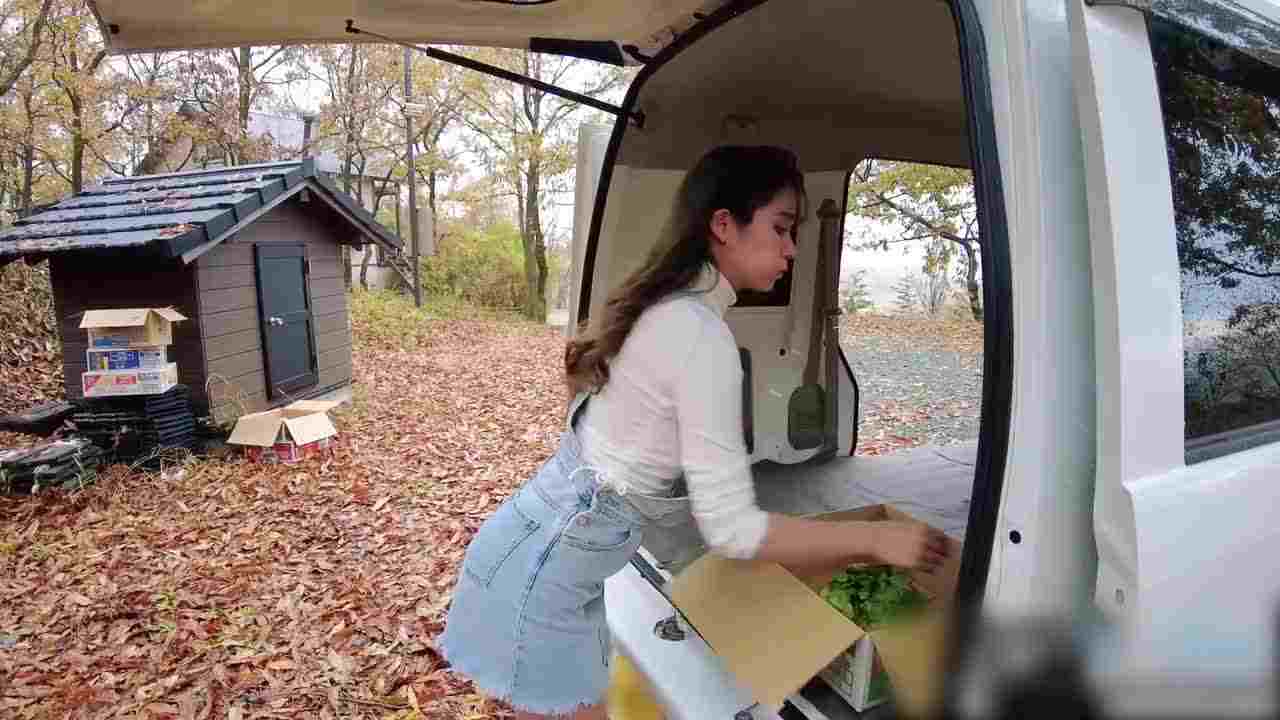  Naomi 配送员美女在也野外郊区做爱摇的车上好晃 的剧照7